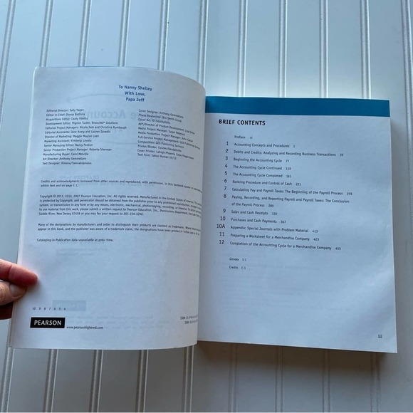 College Accounting Work Book 12th Edition A Practical Approach Chapters 1-12 - Picture 8 of 10